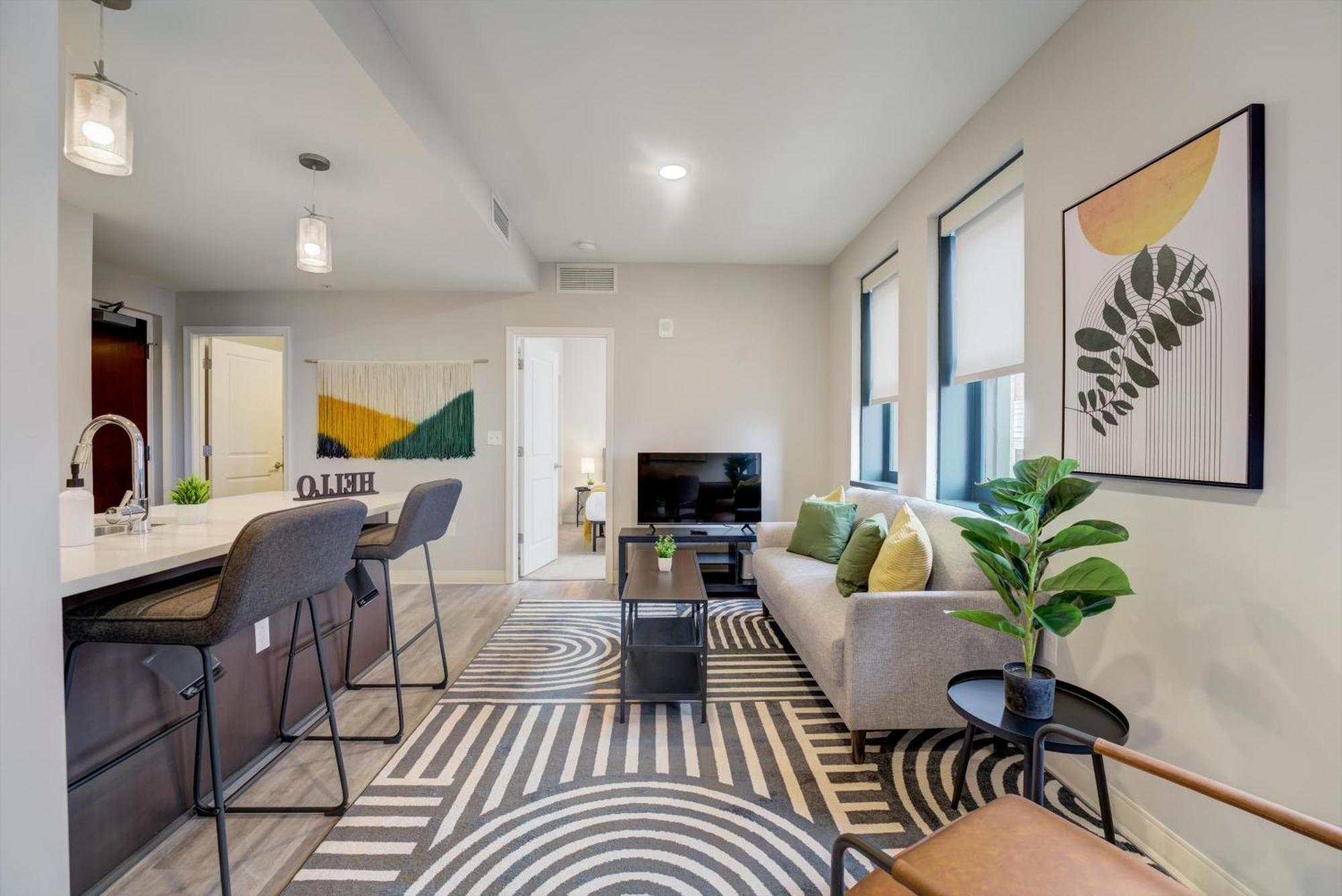 شقة Frontdesk Athlon Apts Downtown كليفلاند الغرفة الصورة