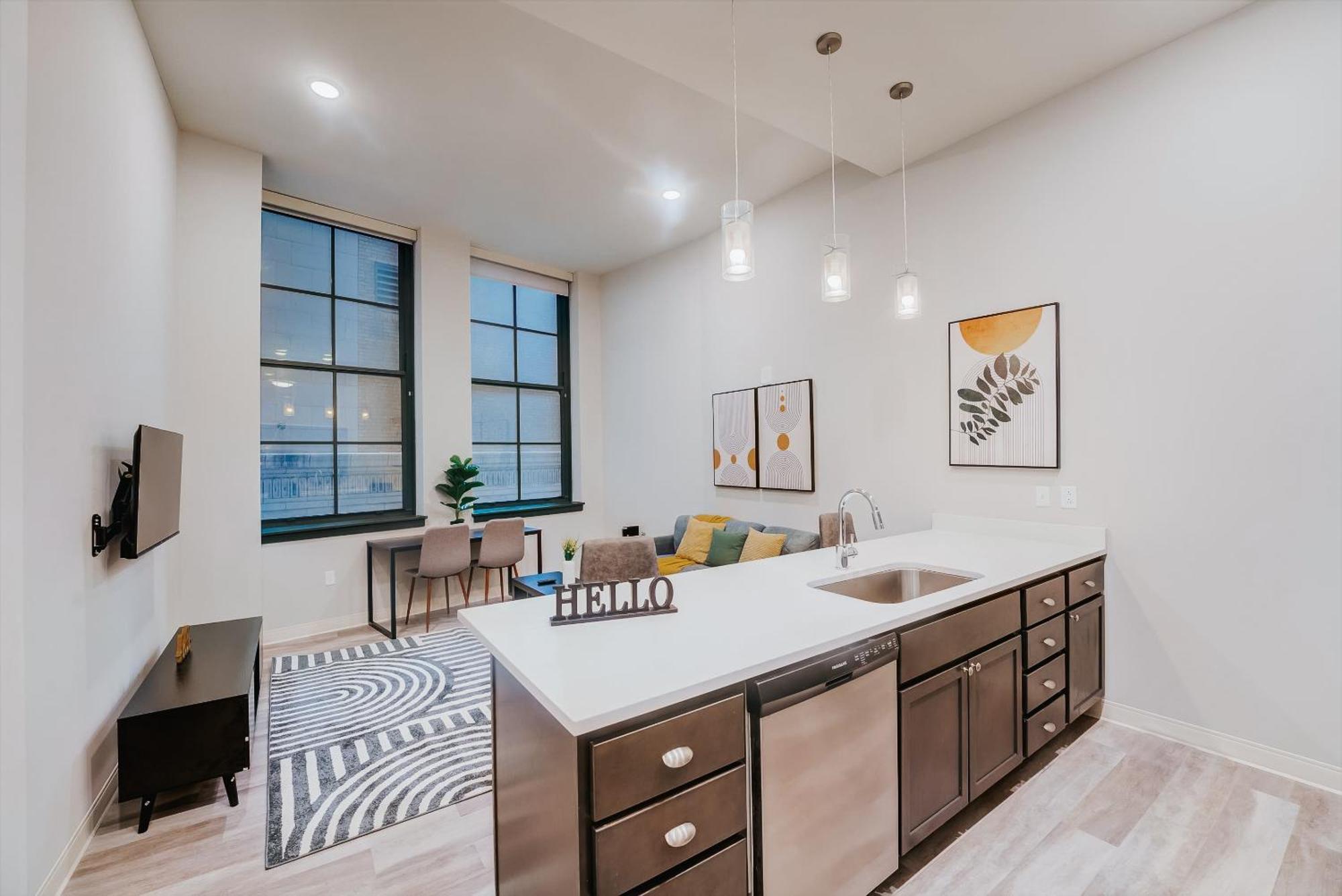 شقة Frontdesk Athlon Apts Downtown كليفلاند الغرفة الصورة